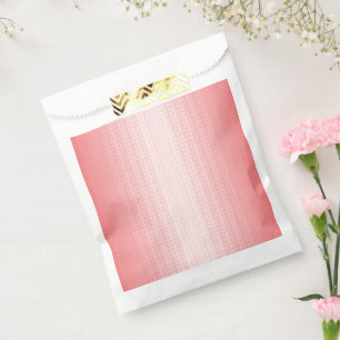 Red, orange, and pink brushstrokes blend together  favour bag