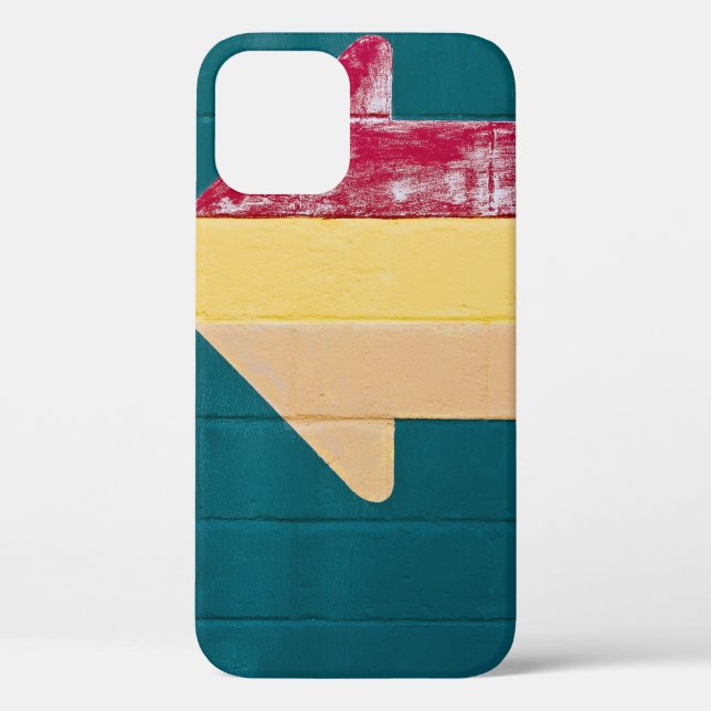 Red, orange, and yellow arrow signage Case-Mate iPhone case (Back)