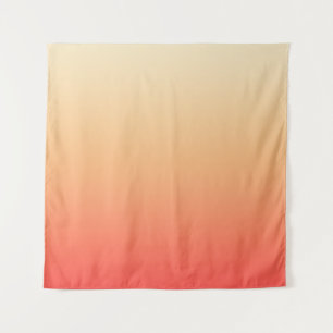 Red orange and yellow gradient tapestry