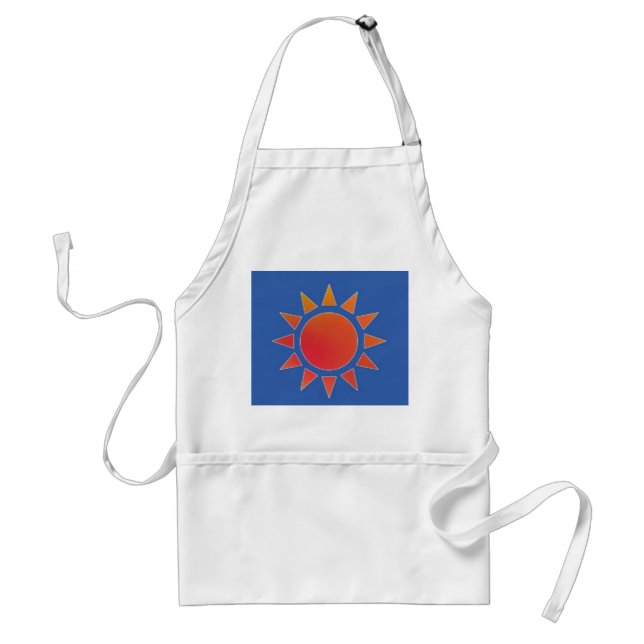 Red Orange Apron (Front)