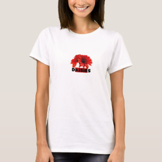 Red Orange Daisies T-Shirt