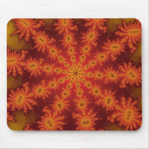 Red Orange Decasteer Mousepad