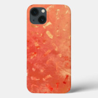 Red & Orange Faux Gold Glitter Texture
