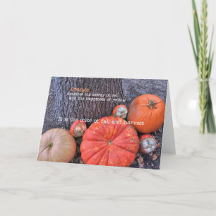 RED ORANGE Greeting Card