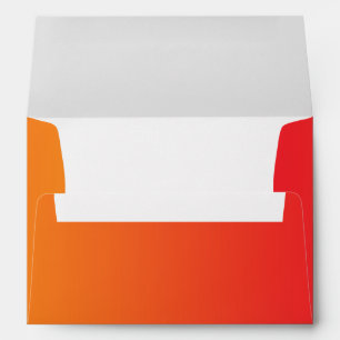 Red & Orange Ombre Envelopes