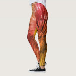 Red & Orange Psychedelic Starburst Tie Dye Leggings<br><div class="desc">These leggings feature a psychedelic tie dye design reminiscent of the 1960s hippie counter culture. Perfect for yoga,  running,  working out at the gym,  or just when you want to wear some cute sexy tights. The colors include shades of red,  orange and yellow.</div>