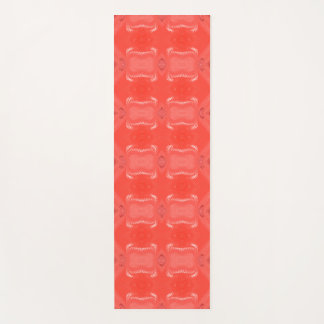Red Orange Seamless Pattern Warm Colours Yoga Mat