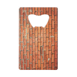Red Orange Small Brick Wall