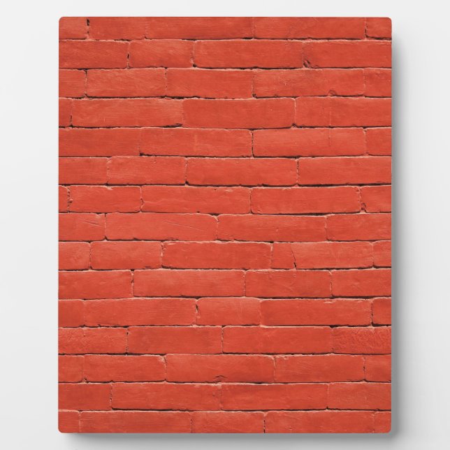 Red Orange Wall Plaque (Front)