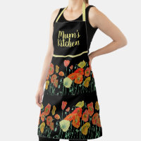 Red Orange Yellow Poppy Flowers Poppies Floral Art