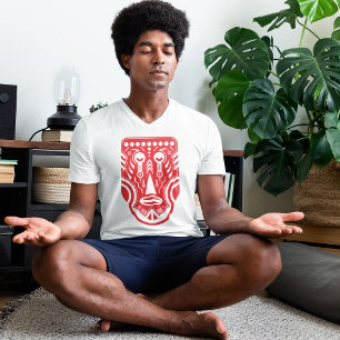 Red Ornament Tribe T-Shirt