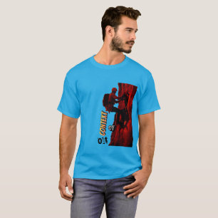 Red Out-of-Context Escalator T-Shirt
