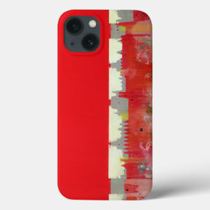 Red Painting iPhone 13 Case
