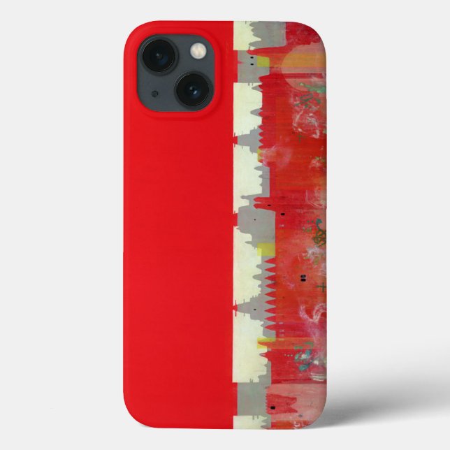 Red Painting Case-Mate iPhone Case (Back)