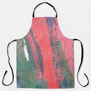 Red painting hand drawn backgroundabstract,abstrac apron
