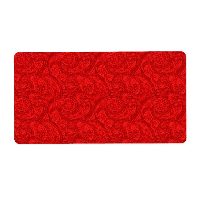 Red Paisley (Front)