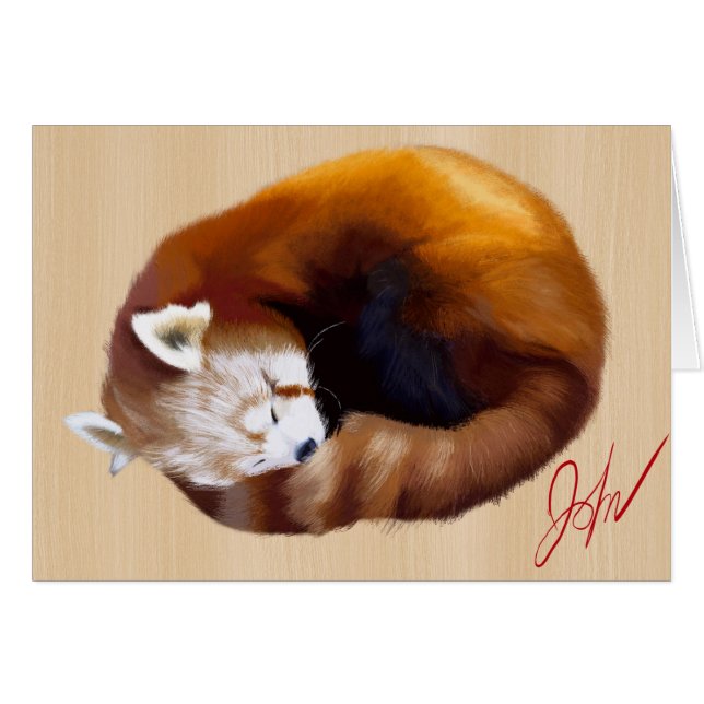 red panda (Front Horizontal)