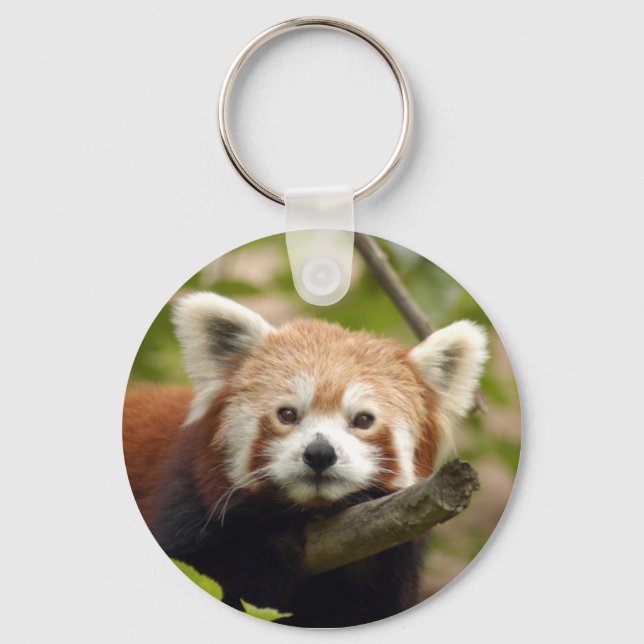 red-panda-004 key ring (Front)