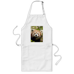 red-panda-004, Red Panda Long Apron