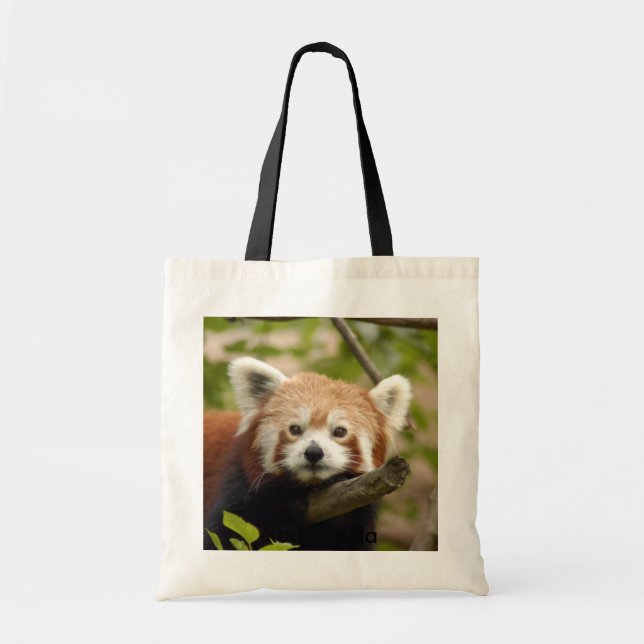Red Panda-005, Red Panda Tote Bag (Front)