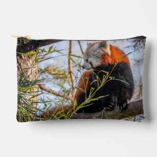 Red panda accessory pouch