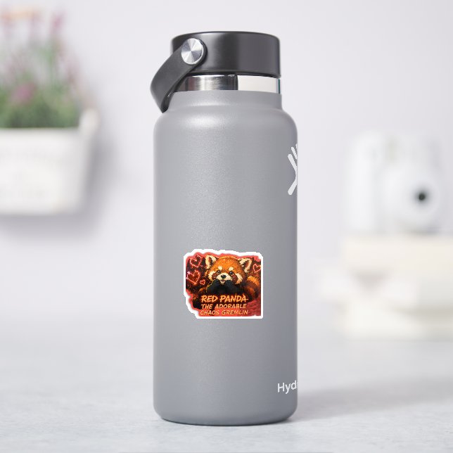 Red Panda “Adorable Chaos Gremlin” (HydroFlask)
