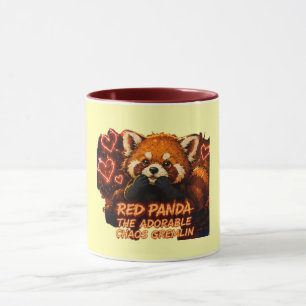 Red Panda “Adorable Chaos Gremlin” Mug