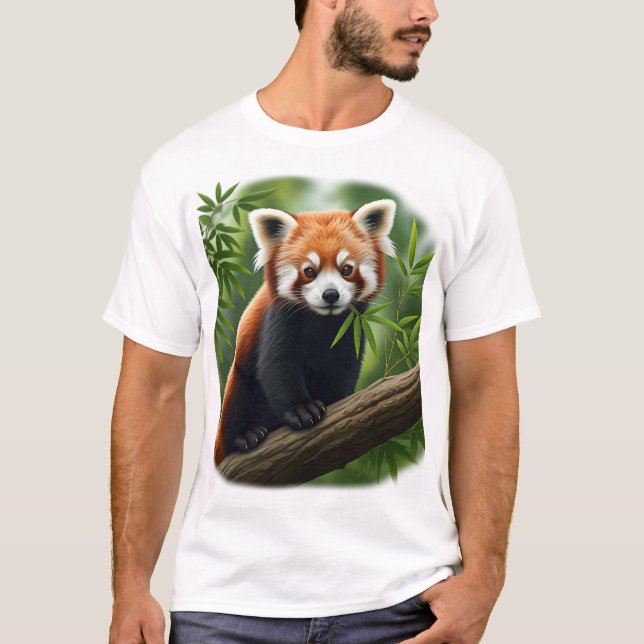 Red Panda Adventures T-Shirt (Front)