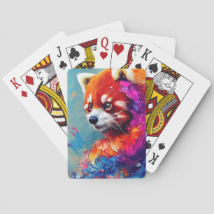 Red Panda Animal Discovery Adventure Nature Playing Cards