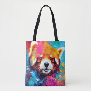 Red Panda Animal Discovery Adventure Nature Tote Bag