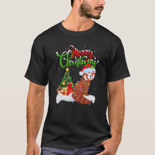 Red Panda Animal Lover Xmas Lighting Red Panda Chr T-Shirt