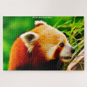Red Panda Bears. Jigsaw Puzzle