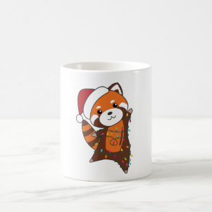 Red Panda Christmas Snow Winter Animals Pandas Coffee Mug