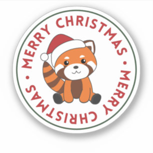 Red Panda Christmas Snow Winter Animals Pandas Sti