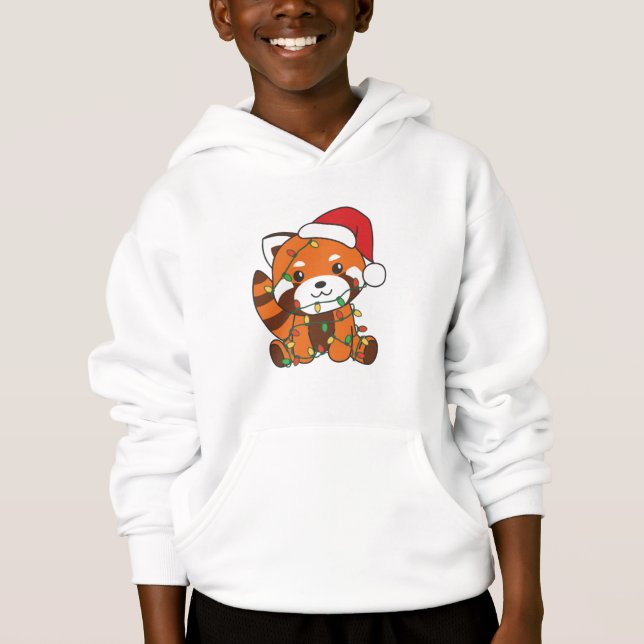 Red Panda Christmas Winter Animals Red Pandas (Front)