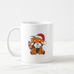 Red Panda Christmas Winter Animals Red Pandas Coffee Mug