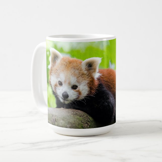 Red Panda Coffee Mug (Front Left)