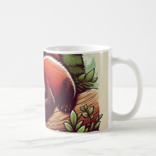 Red panda coffee mug