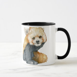 Red Panda Cub - R is for Red Panda Mug