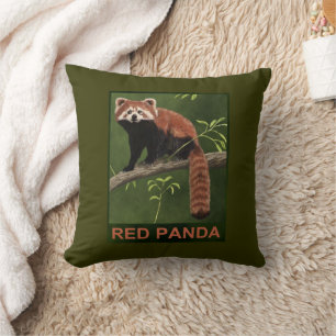 Red Panda Cushion