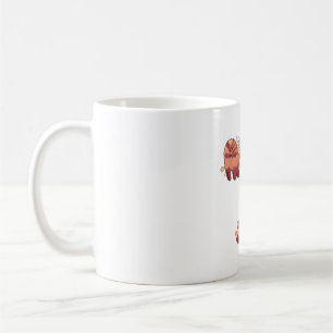 Red panda Delight � Cute Animal Art Coffee Mug
