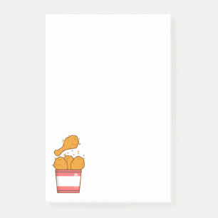 RED PANDA FACE POST-IT NOTES