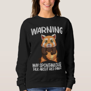 Red Panda For Men Women Boys Girls Kids Panda Sweatshirt