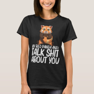 Red Panda For Men Women Boys Girls Kids Panda T-Shirt
