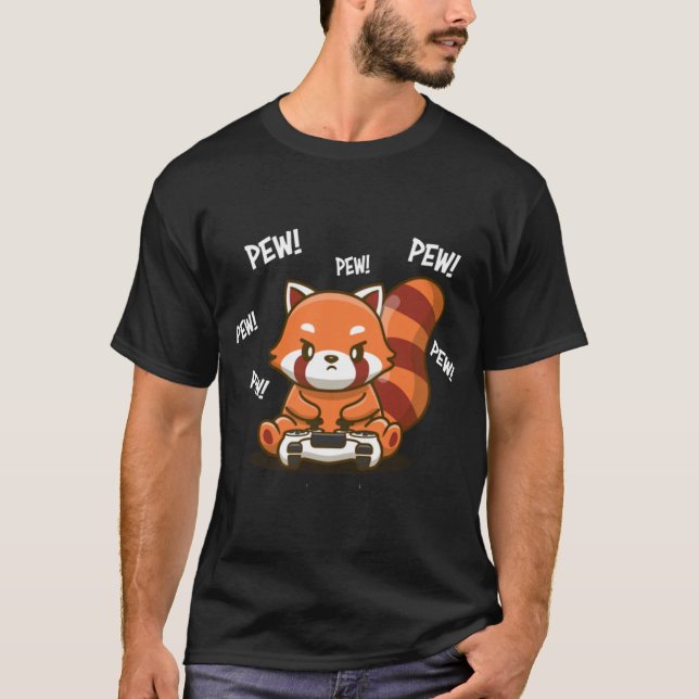 Red Panda gift family T-Shirt (Front)