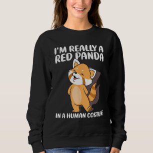 Red Panda  Halloween Costume Red Pandas Sweatshirt