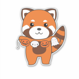 Red Panda Happy Halloween Pumpkin Costume