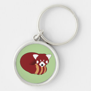 Red Panda Key Ring