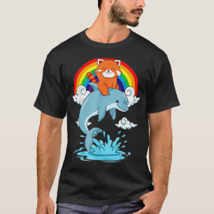 Red Panda Kids Dolphin T-Shirt