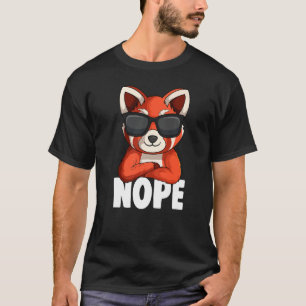 Red Panda Kids Girls Boys Women   T-Shirt